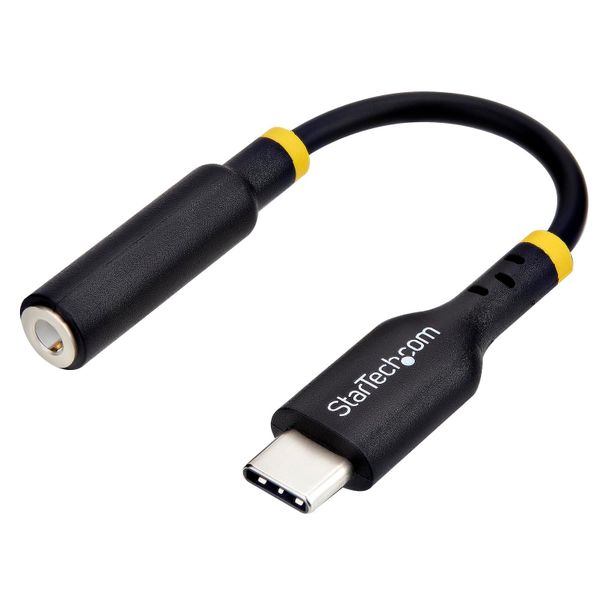 Startech USBCAUDIO2 USB-C To 3.5MM TRRS Headphone/Headset Jack Audio Adapter