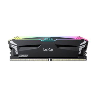 Lexar LD5U16G68C34LA-RGD Ares U-DIMM DDR5 6800MT/s 32GB (16GB x 2) with heatsink and RGB lighting Black Memory