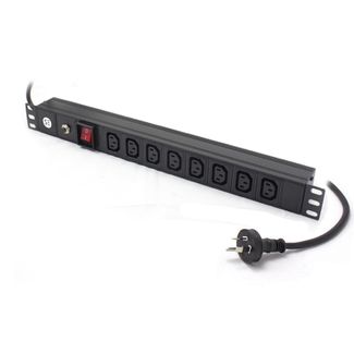 Serveredge SEDG-8PB-3PC13 Basic 8 Port IEC PDU (8) IEC C13 Output & (1) 3 Pin Aus (M) Input 10A 240 V