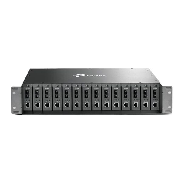 TP-Link TL-MC1400 14 Slot Media Converter, Unmanaged