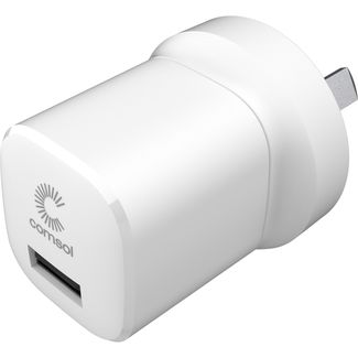 Comsol WCN24WH 12W USB-A Wall Charger White