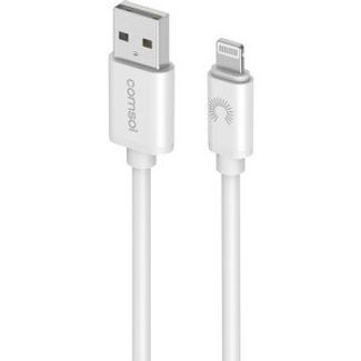 Comsol AL20WH 2m Lightning to USB Cable White