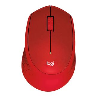 Logitech 910-004916 M331 Silent Wireless Mouse Red