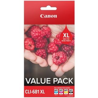 Canon CLI681XLVP CLI681XL Ink Cartridge Value Pack