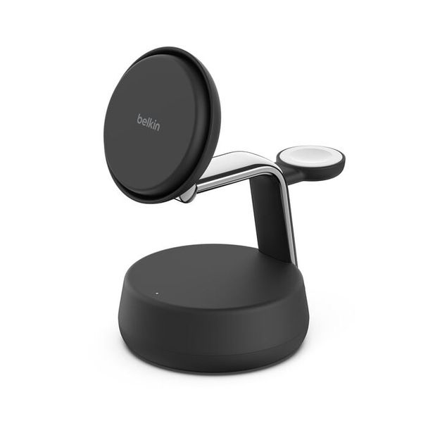 Belkin WIZ040AUCH UltraCharge Pro 3-in-1 Magnetic Charging Dock Charcoal Charger