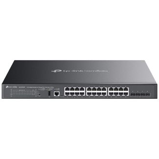 TP-Link SG5428XMPP Omada 24-Port Gigabit Stackable Lite L3 Managed PoE++ Switch with 4x 10G Slots