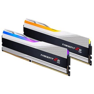 G.Skill F5-6000J3040F16GX2-TZ5RS Trident Z5 RGB 32GB (2x 16GB) DDR5 6000MHz CL30 Desktop Memory Silver