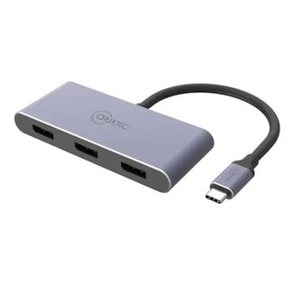 Cruxtec CT3D-8K-SG USB-C to 3 x DisplayPort Multi-Monitor 8K Adapter