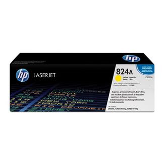 HP CB382A 824A YELLOW TONER 21000PAGE YIELD FOR CLJ CP6015