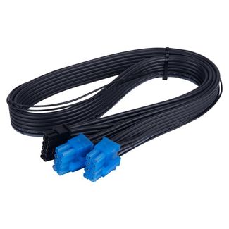 Silvesrtone SST-PP14-PCIE PP14-PCIE 2X PCIe 8 pin (PSU) to 12+4 Pin (GPU) 12VHPWR PCIe Gen5 Cable