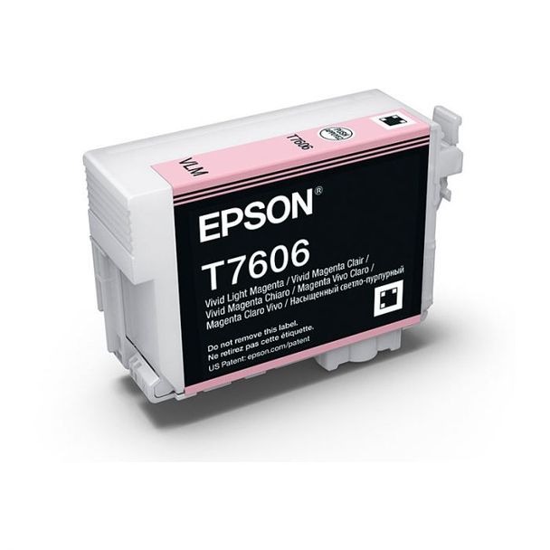 Epson C13T760600 760 UltraChrome HD Vivid Light Magenta Ink Cartridge