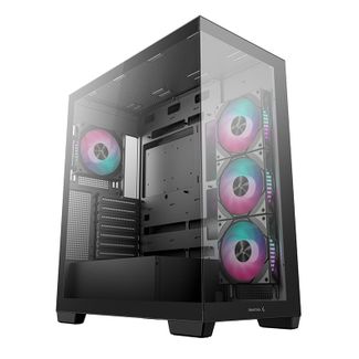 DeepCool R-CG580-BKADA4-G-1 CG580 4F Black Panoramic ATX Mid-Tower Case
