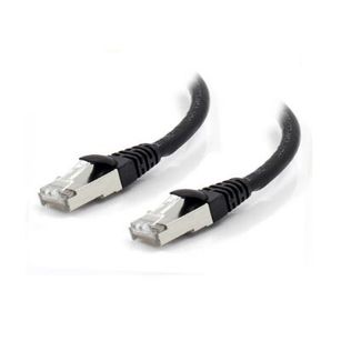 Alogic C6A-0.3-Black-SH 0.3m Black 10G Shielded CAT6A LSZH Network Cable