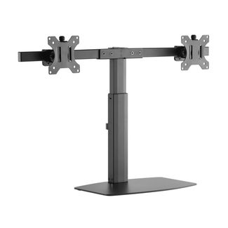 Brateck LDS-22T02 Dual Free Standing Penumatic Vertical Lift Monitor Stand 6KG/screen