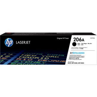 HP W2110A 206A BLACK TONER - APPROX 1.35K PAGES - FOR M283, M255 PRINTERS