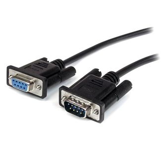 StarTech MXT1003MBK 3m Straight Through Serial Cable M/F BK