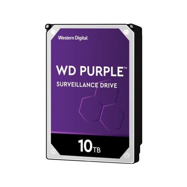 WD WD102PURZ 10TB Purple Surveillance Hard Drive