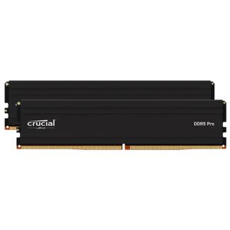 Crucial CP2K32G56C46U5 Pro 64GB (2X32GB) DDR5 5600MHz CL46 Desktop Memory Kit with Heatsink