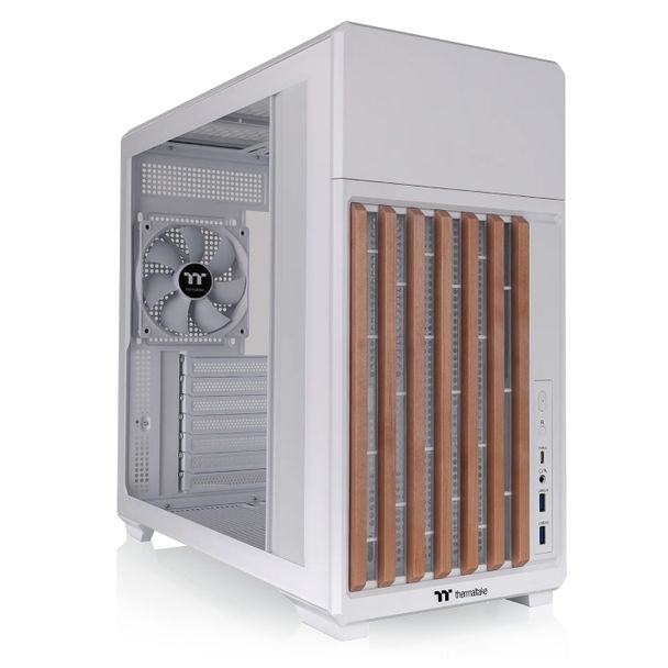 Thermaltake CA-11M-00M6WN-WS TR300 WS Tempered Glass Mid Tower Case Snow Edition