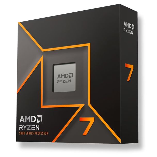 AMD 100-100001404WOF Ryzen 7 9700X 8-Core AM5 3.8 GHz Unlocked CPU Processor