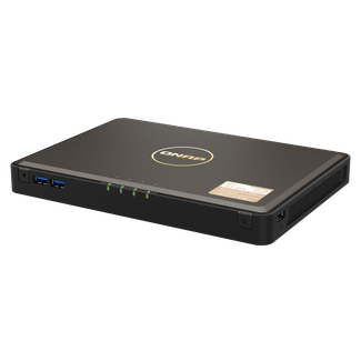 QNAP TBS-464-8G 4-BAY NASBOOK (NO DISK) CEL 2.0GHz, 8GB, 2.5GbE(2), M.2(4), TWR, 3YR WTY