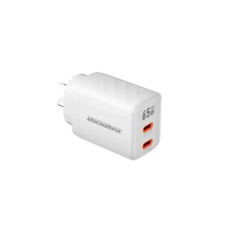 Rockrose RRTC46 Casa II G65 65W Dual USB-C Port GaN Power Adapter