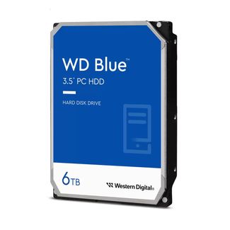 WD WD60EZAX Blue 3.5" 256MB Cache 5400RPM Desktop HDD 6TB