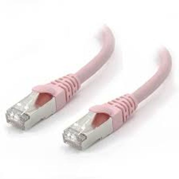Alogic C6A-0.5-Pink-SH 0.5m Pink 10GbE Shielded CAT6A LSZH Network Cable