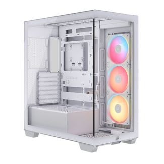 Corsair CC-9011325-WW 3500X LX-R RGB iCUE LINK Mid-Tower E-ATX Case White