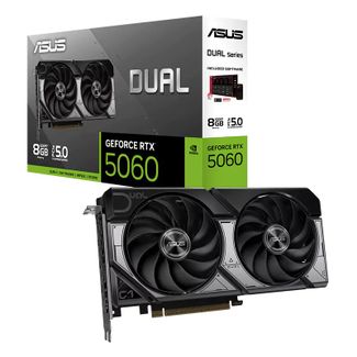 ASUS DUAL-RTX5060-8G Dual GeForce RTX 5060 8GB GDDR7 Graphics Card