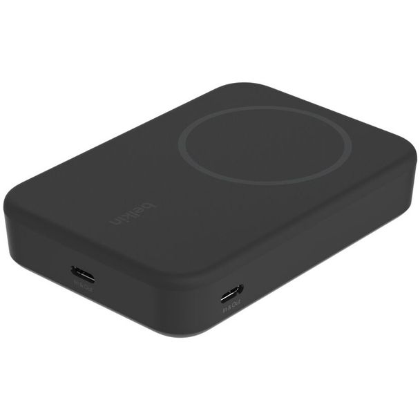 Belkin BPD008BTBK BoostCharge Pro 10000mAh 15W Magnetic Power Bank with Qi2 Black
