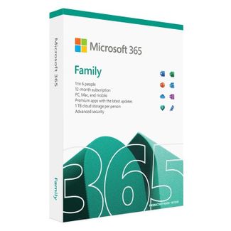 Microsoct EP2-36888 365 Family 2025 1 Year Subscription Retail Box