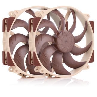 Noctua NF-A14X25r G2 PWM SX2-PP 140mm Brown Fans 2 Pack