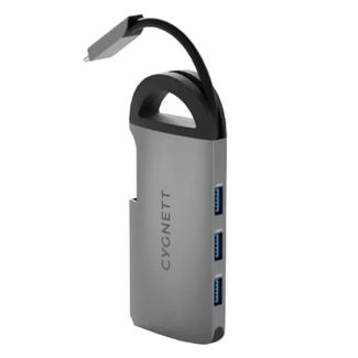 Cygnett CY4550HUBC7 Unite KeyRing 7-in-1 USB-C Hub Single HDMI