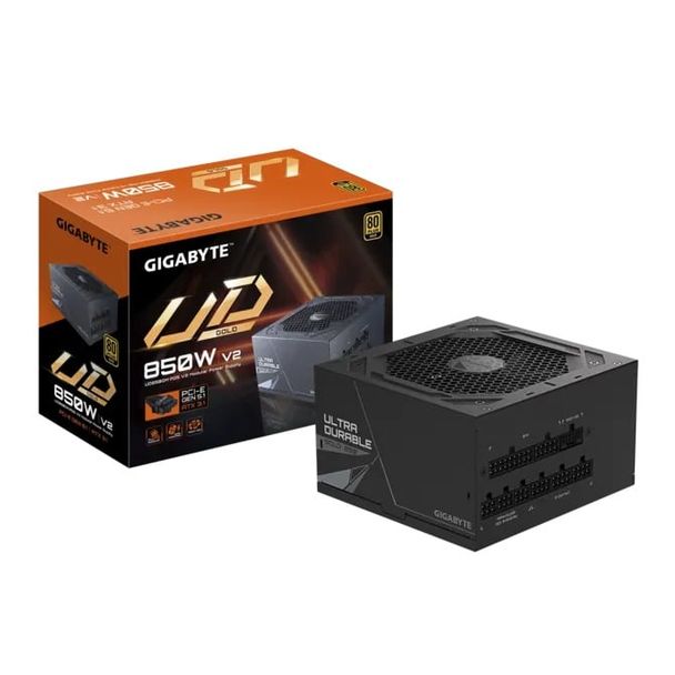 Gigabyte GP-UD850GM PG5 V2 850W Gold PCIe 5.1 ATX 3.1 Modular Power Supply