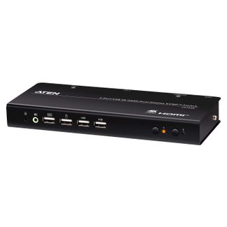ATEN CS742H-AT-U 2-PORT USB 4K HDMI Dual-display KVMP Switch (Cables Included)