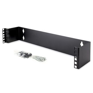 Serveredge PP2UWM 2RU Wall Mount Patch Panel Bracket - 19 Inch Wide & 102mm Deep 