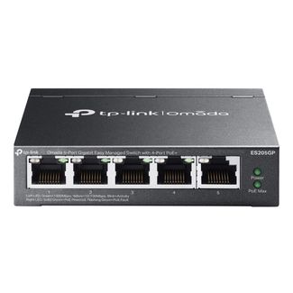TP-Link ES205GP Omada 5-Port Gigabit Easy Managed Switch with 4-Port PoE+