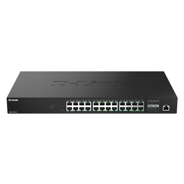 D-Link DMS-1250-28P 28-Port Multi-Gigabit Smart Managed PoE++ Switch