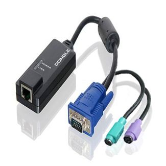 Serveredge SED-PS2-C6 PS2 CAT5e/CAT6 Dongle for LCD KVM rack Drawer- VGA/PS2