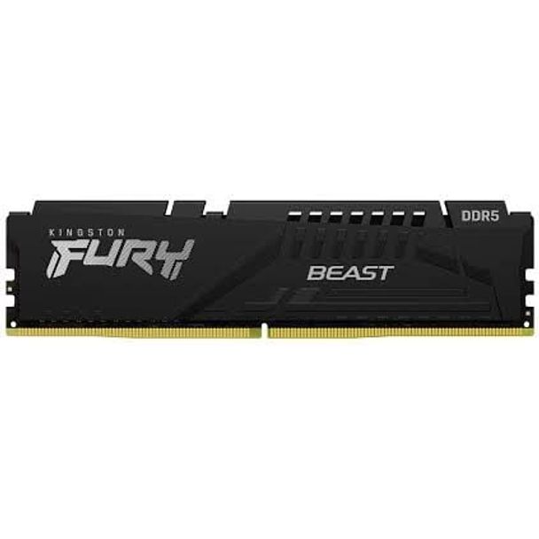 Kingston KF560C36BBE2-16 FURY Beast Black 16GB (1x16GB) DDR5 6000MT/s CL36 Memory