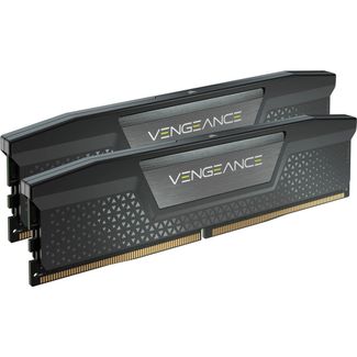 Corsair CMK128GX5M2D6000C40 VENGEANCE 128GB (2 x 64GB) DDR5 DRAM 6000MT/s CL40 Memory Black