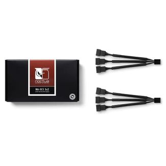 Noctua NA-SC1 SX2 3-Way PWM Fan Splitter Cables 2-Pack