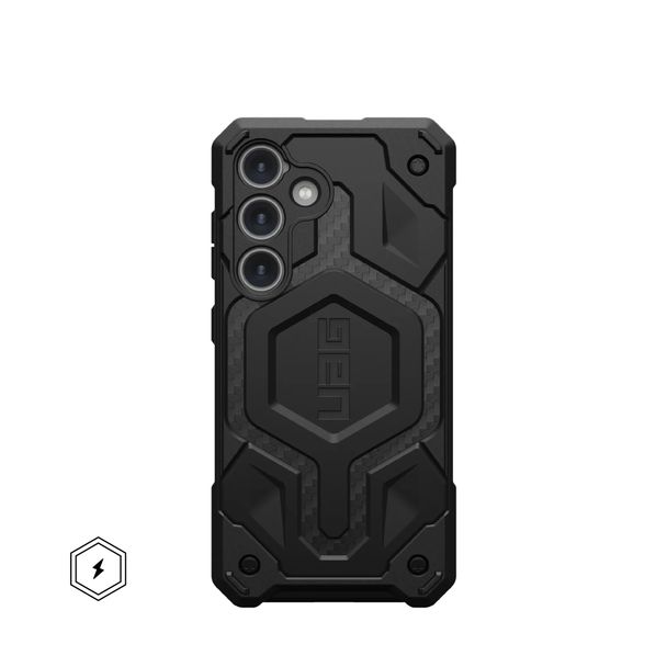 UAG 214412114242 Monarch Pro Magnetic Samsung Galaxy S24 Case Carbon Fiber