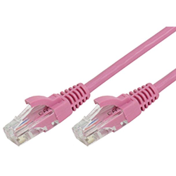 Comsol UTP-10-6B-PNK 10M RJ45 Cat 6 Patch Cable - Pink