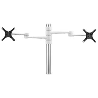 Atdec AFS-AT-DC-SW Articulated Dual Monitor Arm Fits Up to 2x 27' Monitors