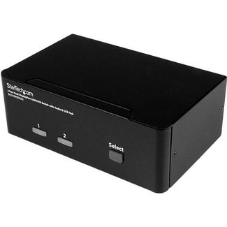 StarTech SV231DPDDUA2 2 Port DisplayPort Dual-Monitor KVM - 4K