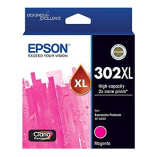 Epson C13T01W392 302 Standard Capacity Claria Premium Magenta Ink Cartridge