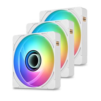 Thermaltake CL-F243-PL12SW-A CT120 EX Infinity ARGB Magnetic 120mm White Fan 3 Fan Pack