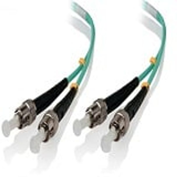 Alogic STST-20-OM3 20m ST-ST 10G Multi Mode Duplex LSZH Fibre Cable 50/125 OM3